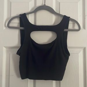 Black Lululemon tank